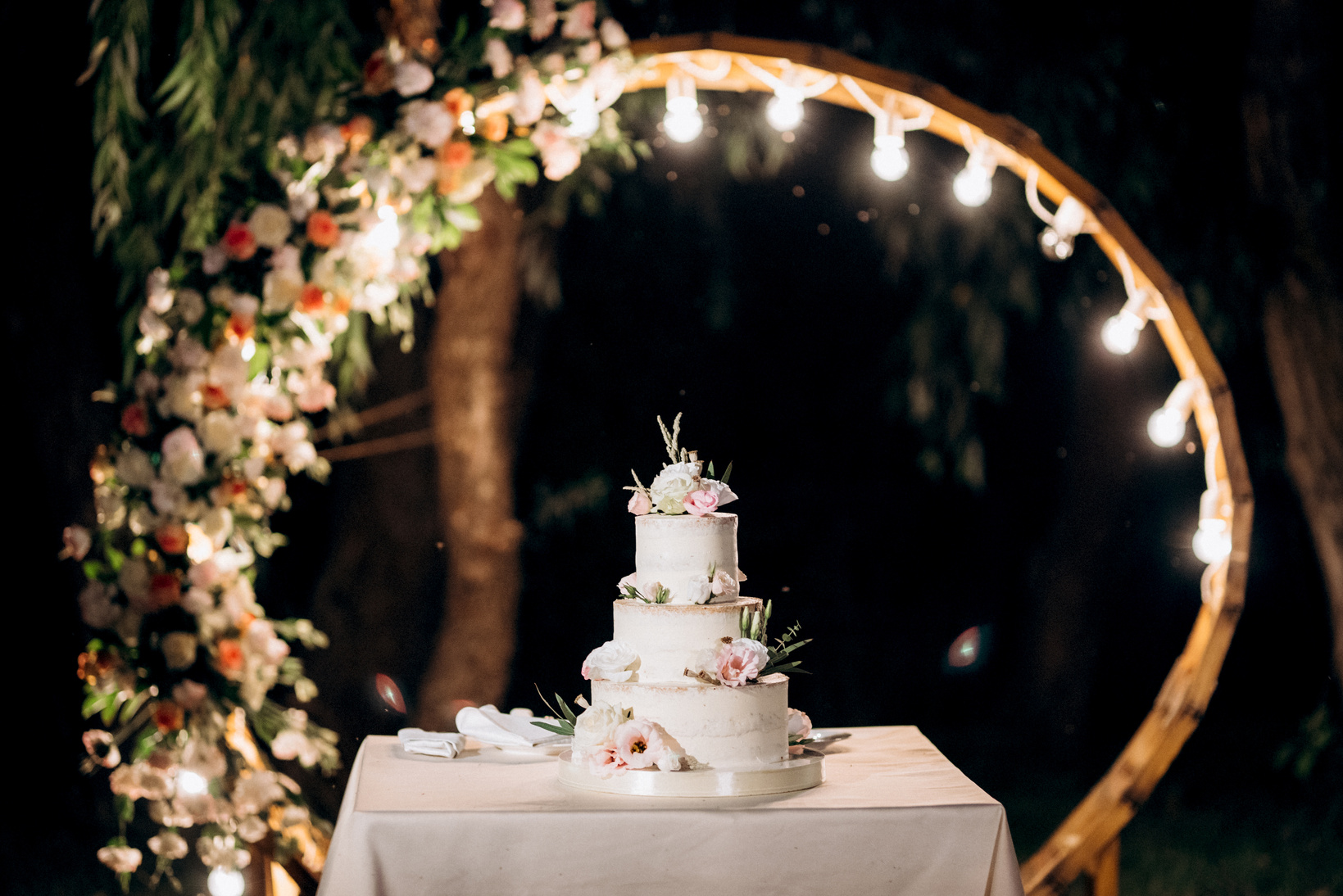 Wedding Cake at the Wedding